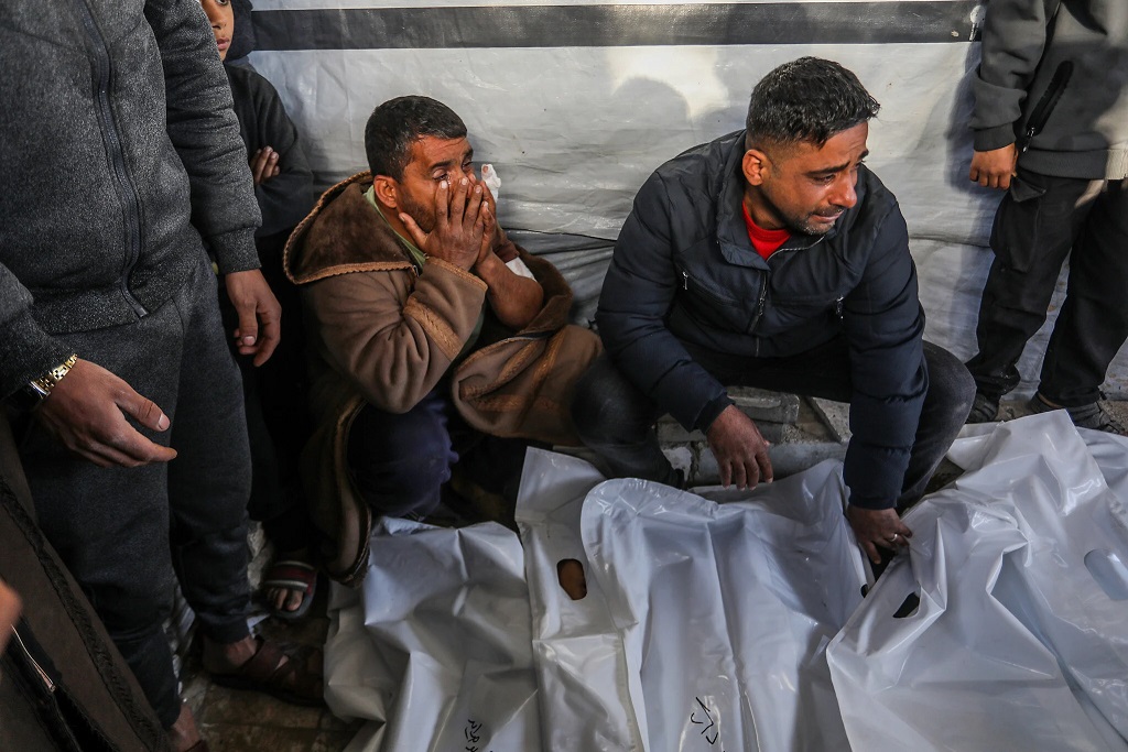 32 qof oo maanta lagu dilay Gaza.jpg